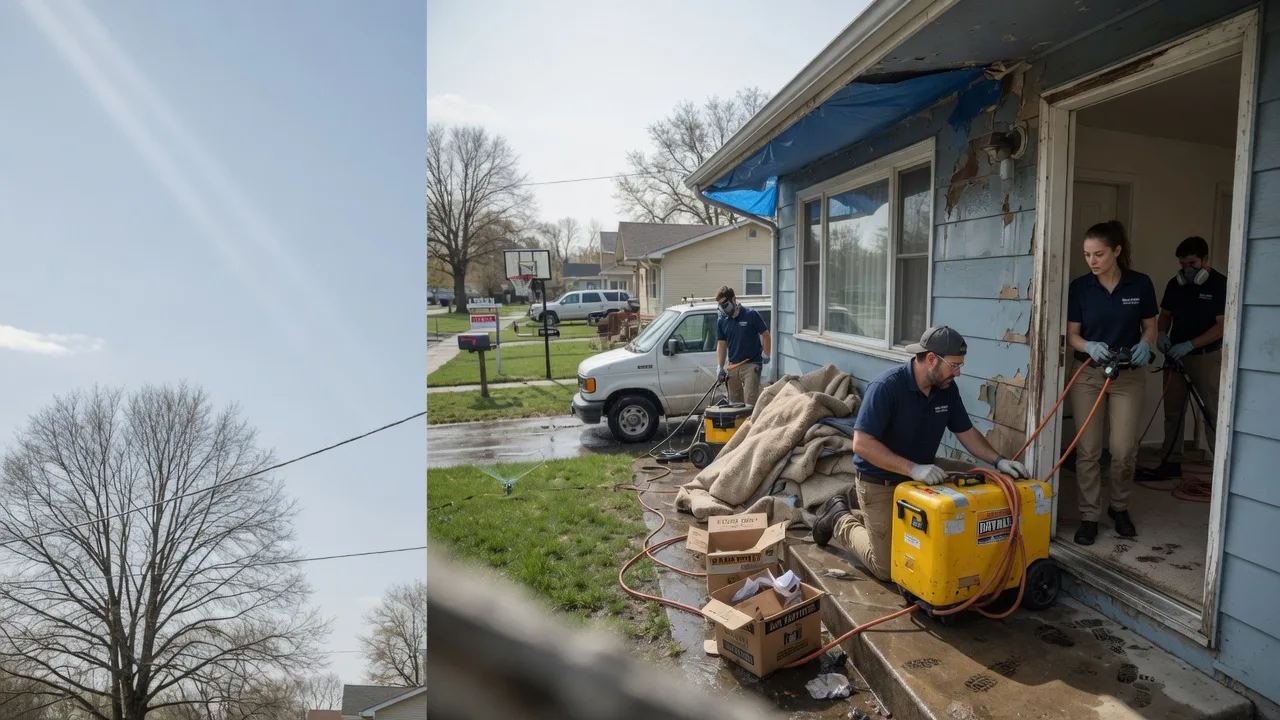 Basement Flood Cleanup in Letcher, SD near me